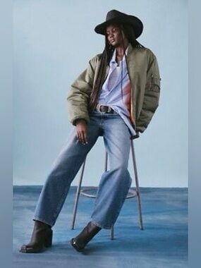 Levi’s - Baggy Dad Light Blue Wide-Leg Jeans